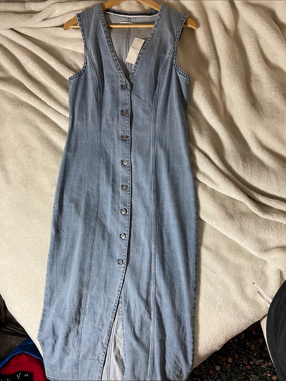 Abercrombie & Fitch Sleeveless Mara Midi Dress